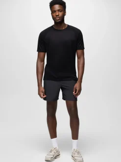 Best ALPINE01 prAna Natural Flow S/S Crew Tee - Black