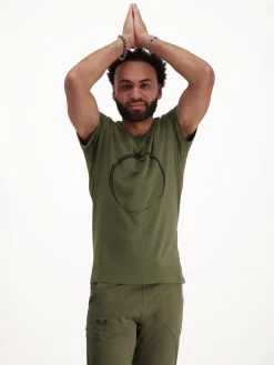 Sale URBANG01 Renegade Guru Moksha Zen Tee - Olive Green