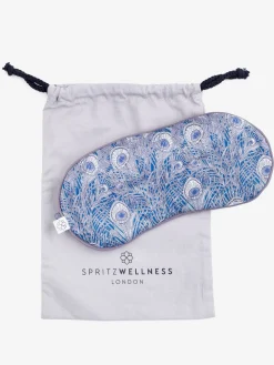 Sale SPRITZ01 Spritz Wellness Liberty Print Aromatherapy Eye Mask -Hera Blue