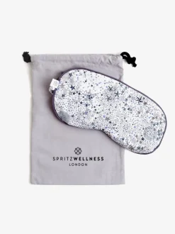 SPRITZ01 Spritz Wellness Liberty Print Aromatherapy Eye Mask - Joy with Stars