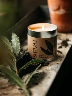 STEVAL01 St. Eval Candle Tin - Bay & Rosemary