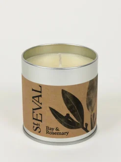 STEVAL01 St. Eval Candle Tin - Bay & Rosemary