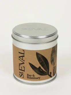 STEVAL01 St. Eval Candle Tin - Bay & Rosemary