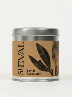 STEVAL01 St. Eval Candle Tin - Bay & Rosemary