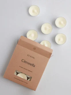 Hot STEVAL01 St. Eval Tealight Candles - Citronella