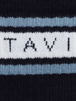 YOGAMA02 Tavi Noir Kai Grip Socks - Ebony Mirage Stripe