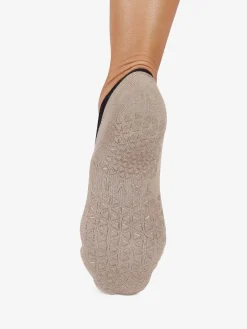 YOGAMA02 Tavi Noir Lola Grip Socks - Shitake Geo