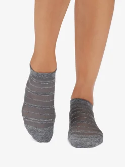 Clearance YOGAMA02 Tavi Noir Savvy Breeze Grip Socks - Midnight Heather