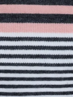 Clearance YOGAMA02 Tavi Noir Savvy Grip Socks - Petal Melange Stripe