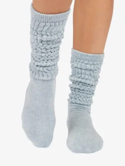 Clearance YOGAMA02 Tavi Noir Stacy Grip Socks - Mirage Heather