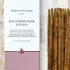 Best TEMPLE01 Temple of Incense - Bulgarian Rose & Oudh Incense Sticks