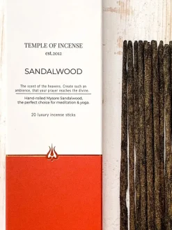 Best TEMPLE01 Temple of Incense - Sandalwood Incense Sticks