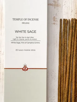 Best TEMPLE01 Temple of Incense - White Sage Incense Sticks