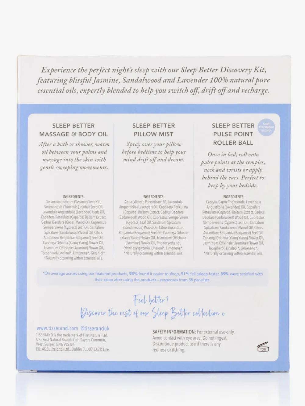Sale FIRSTN01 Tisserand Sleep Better Discovery Kit