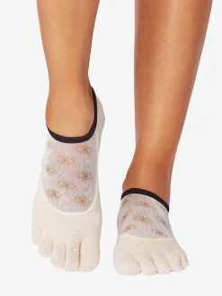 Best YOGAMA02 ToeSox Full Toe Luna Grip Socks - Reflect