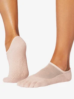 Clearance YOGAMA02 ToeSox Full Toe Luna Grip Socks - Mellow