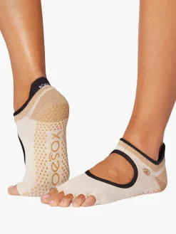 Sale YOGAMA02 ToeSox Half Toe Bellarina Grip Socks - Reflect