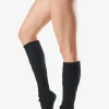 Best YOGAMA02 Toesox Knee High Leg Warmers - Black - One Size
