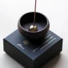 New UMECOL01 Ume Collection Wabi Sabi Mud Clay Incense Bowl