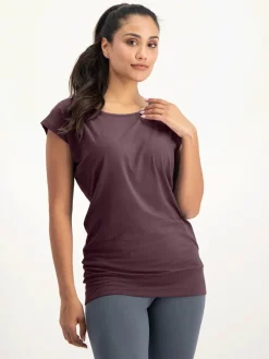 Best URBANG01 Urban Goddess Asana Yoga Tee - Berry