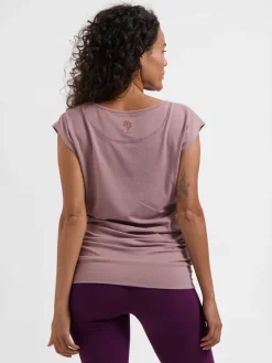 Hot URBANG01 Urban Goddess Asana Yoga Tee - Fireclay