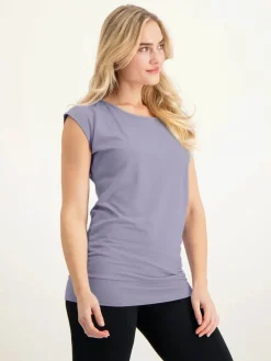 Discount URBANG01 Urban Goddess Asana Yoga Tee - Lilac