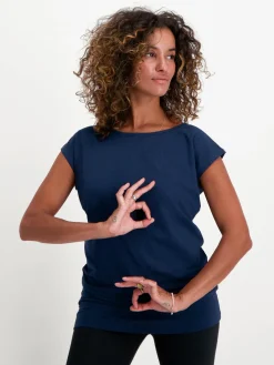 Online URBANG01 Urban Goddess Asana Yoga Tee - Midnight