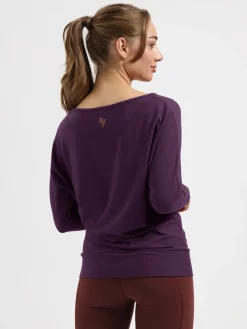 Online URBANG01 Urban Goddess Budhi Long Sleeve Yoga Top - Bloom