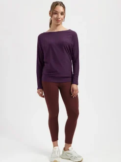 Online URBANG01 Urban Goddess Budhi Long Sleeve Yoga Top - Bloom