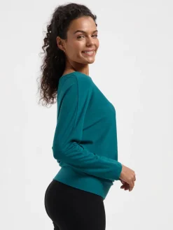 Clearance URBANG01 Urban Goddess Budhi Long Sleeve Yoga Top - Seamoss