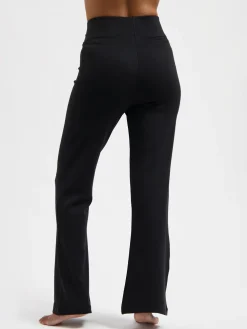 Clearance URBANG01 Urban Goddess Cayha Flared Yoga Pants - Onyx Black