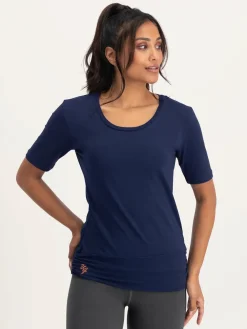 Online URBANG01 Urban Goddess Kami Yoga Tee - Midnight