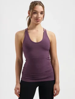 Clearance URBANG01 Urban Goddess Lyrais Yoga Tank - Berry