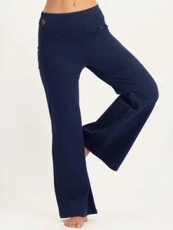 Sale URBANG01 Urban Goddess Maeve Wide Leg Yoga Pants - Midnight