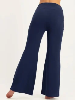 Sale URBANG01 Urban Goddess Maeve Wide Leg Yoga Pants - Midnight