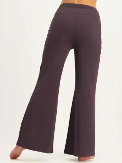 Clearance URBANG01 Urban Goddess Maeve Wide Leg Yoga Pants - Berry
