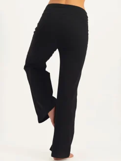 Sale URBANG01 Urban Goddess Maeve Wide Leg Yoga Pants - Onyx Black