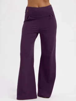 URBANG01 Urban Goddess Maeve Wide Leg Yoga Pants - Bloom