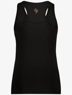 Discount URBANG01 Urban Goddess OM Core Yoga Tank - Onyx Black