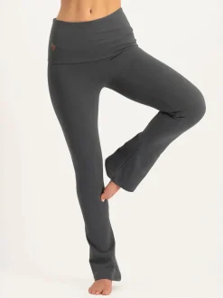 Clearance URBANG01 Urban Goddess Pranafied Flared Yoga Pants - Ash