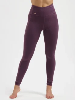 Discount URBANG01 Urban Goddess Tara Pocket Yoga Leggings - Berry