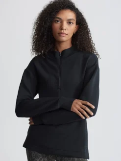 Discount VARLEY01 Varley Cleo Half Zip Midlayer - Black