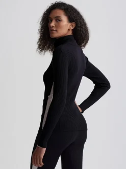 Best VARLEY01 Varley Demi 2.0 Half Zip Knit - Black