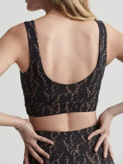 Discount VARLEY01 Varley Form Elsie Bra - Carob Fragment Snake