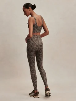 Outlet VARLEY01 Varley Freesoft High Rise Legging 25 - Brown Contrast Cheetah