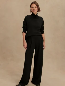 Outlet VARLEY01 Varley The Extra Wide Leg Pant 29.5 - Black