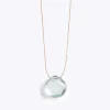 Discount WANDER01 Wanderlust Life Fine Cord Necklace - Aquamarine