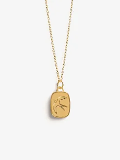 Online WANDER01 Wanderlust Life Gold Chain Pendant Necklace - Aeris