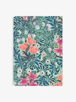ABRAMC01 William Morris Handmade Embroidered Journal - Bower