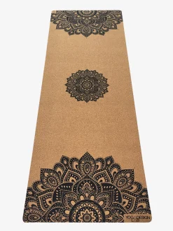 Discount YDLAB01 Yoga Design Lab Cork Mat 3.5mm - Mandala Black